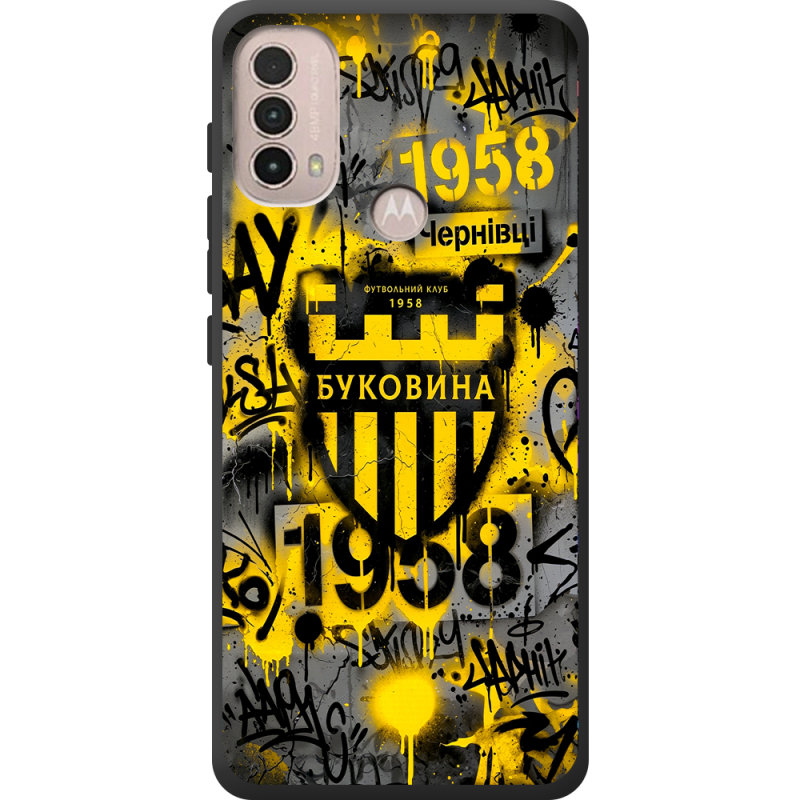Черный чехол BoxFace Motorola E40 
