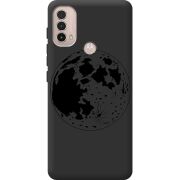 Черный чехол BoxFace Motorola E40 Planet