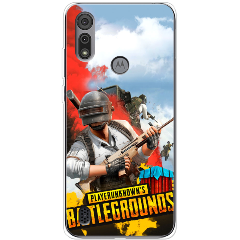 Чехол BoxFace Motorola E6S PLAYERUNKNOWN'S BATTLEGROUNDS