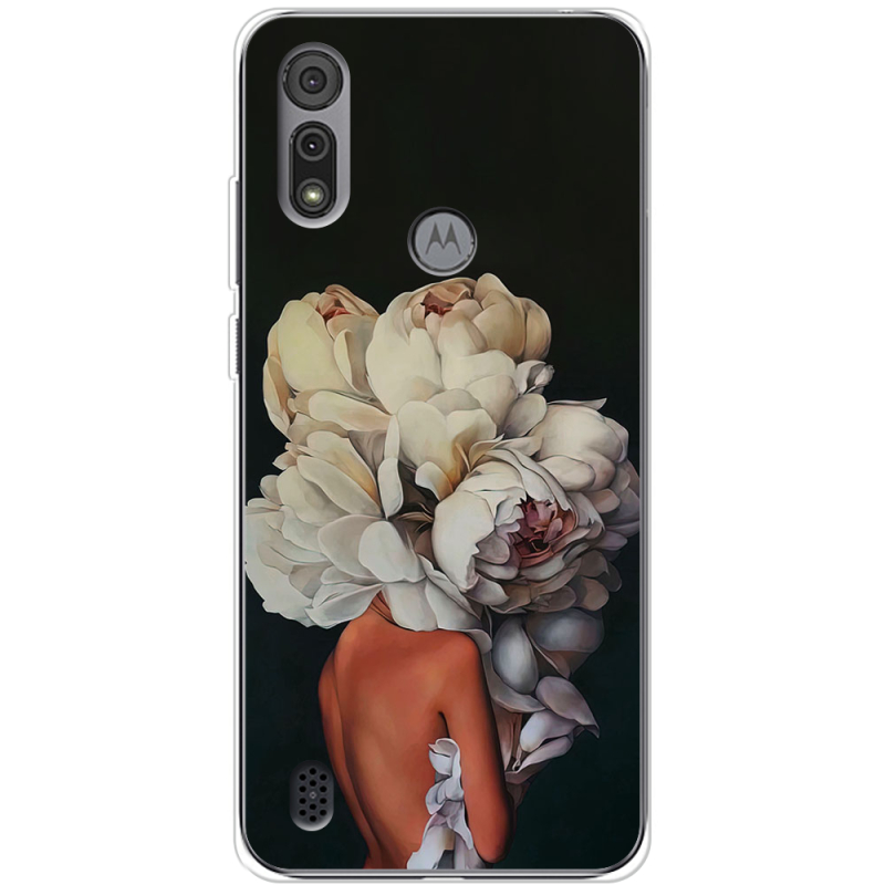 Чехол BoxFace Motorola E6S Exquisite White Flowers