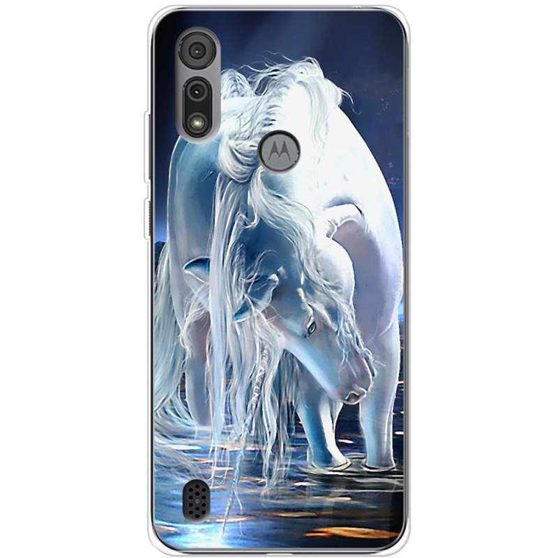 Чехол BoxFace Motorola E6S White Horse