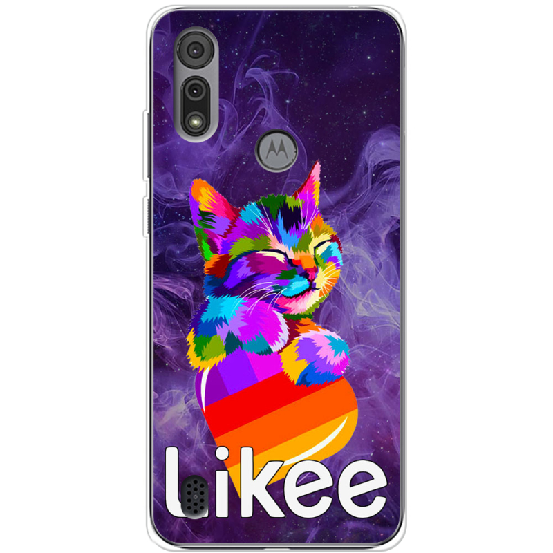 Чехол BoxFace Motorola E6S Likee Cat