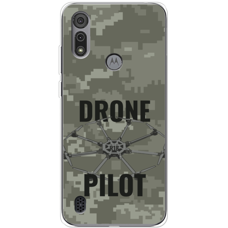 Чехол BoxFace Motorola E6S Drone Pilot
