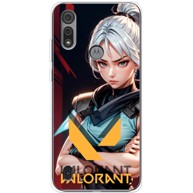 Чехол BoxFace Motorola E6S Valorant Джет