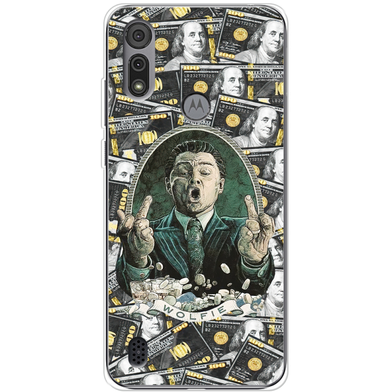 Чехол BoxFace Motorola E6S Wolfie