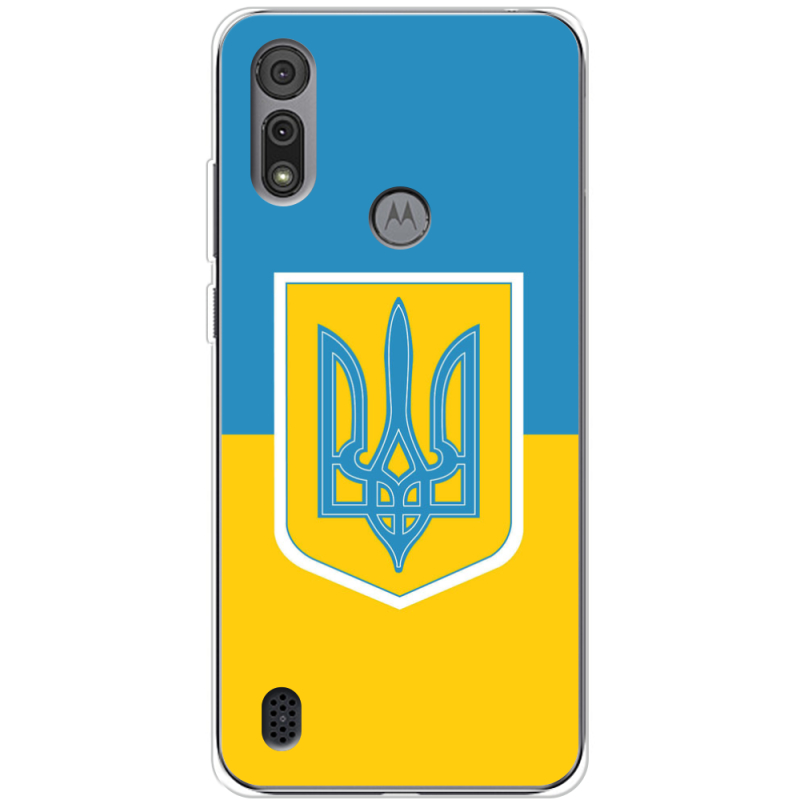 Чехол BoxFace Motorola E6S Герб України