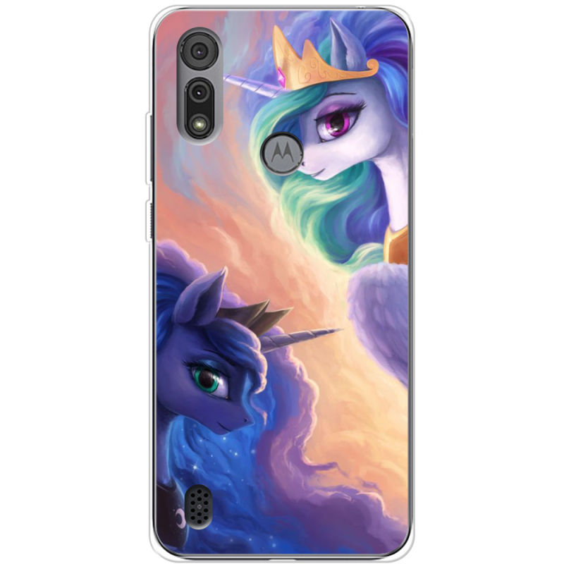 Чехол BoxFace Motorola E6S My Little Pony Rarity  Princess Luna