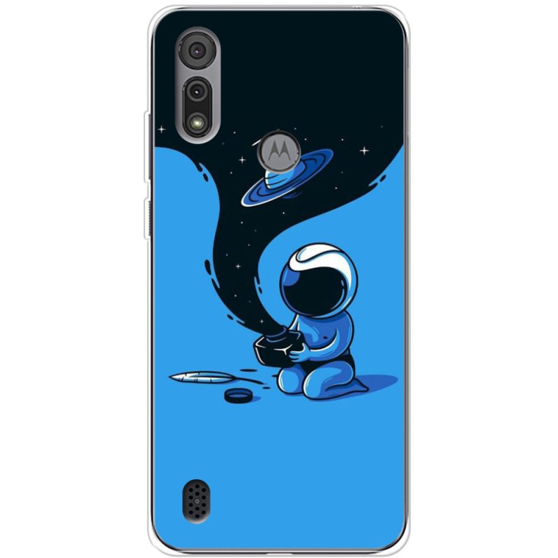 Чехол BoxFace Motorola E6S Galaxy Art