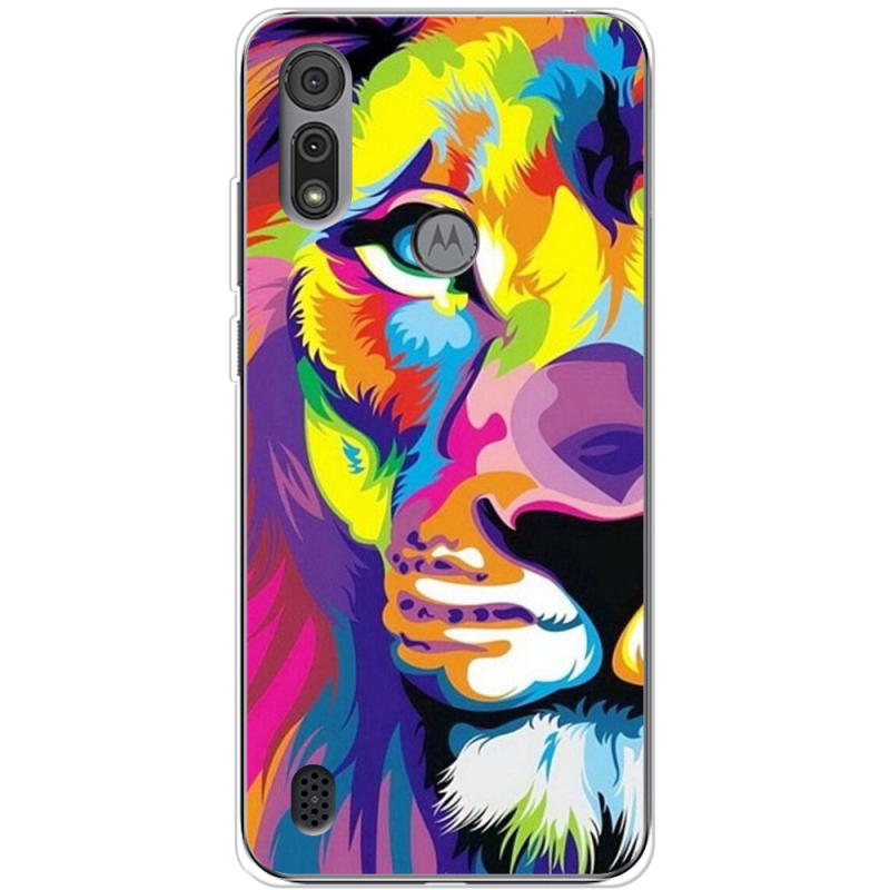 Чехол BoxFace Motorola E6S Frilly Lion