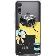 Прозрачный чехол BoxFace Motorola E6S Fashion Pug