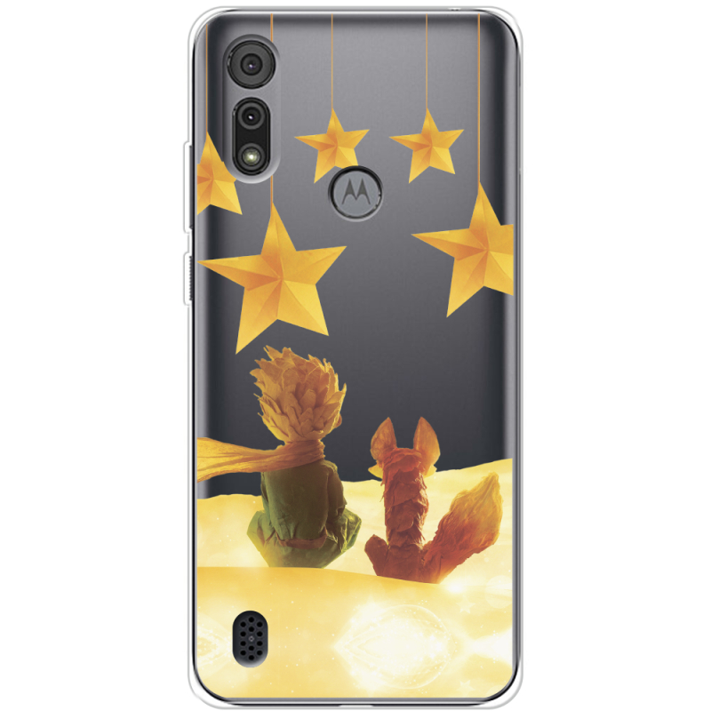 Прозрачный чехол BoxFace Motorola E6S Little Prince