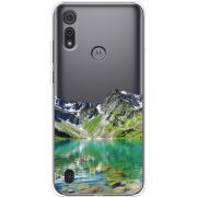 Прозрачный чехол BoxFace Motorola E6S Green Mountain