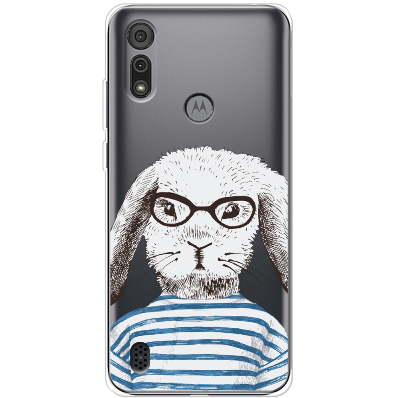 Прозрачный чехол BoxFace Motorola E6S MR. Rabbit