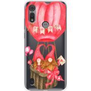 Прозрачный чехол BoxFace Motorola E6S Valentine Dwarfs