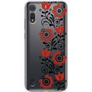 Прозрачный чехол BoxFace Motorola E6S Ethno Ornament