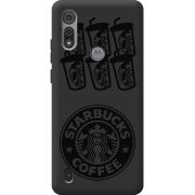 Черный чехол BoxFace Motorola E6S Black Coffee