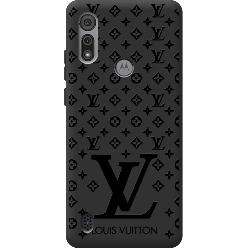 Черный чехол BoxFace Motorola E6S LV Style