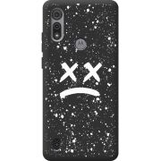 Черный чехол BoxFace Motorola E6S Sad Way