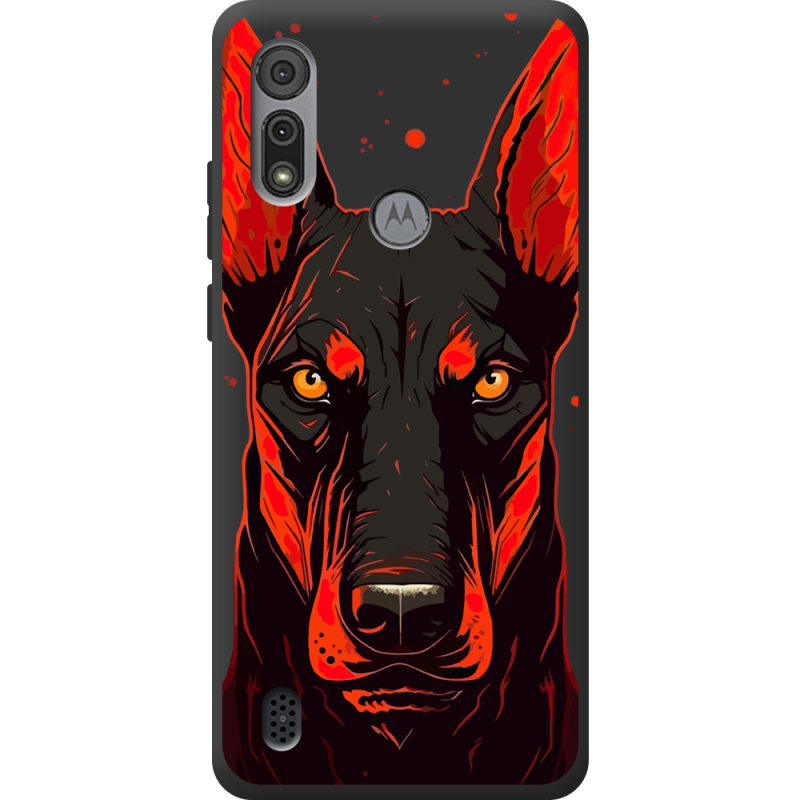 Черный чехол BoxFace Motorola E6S 