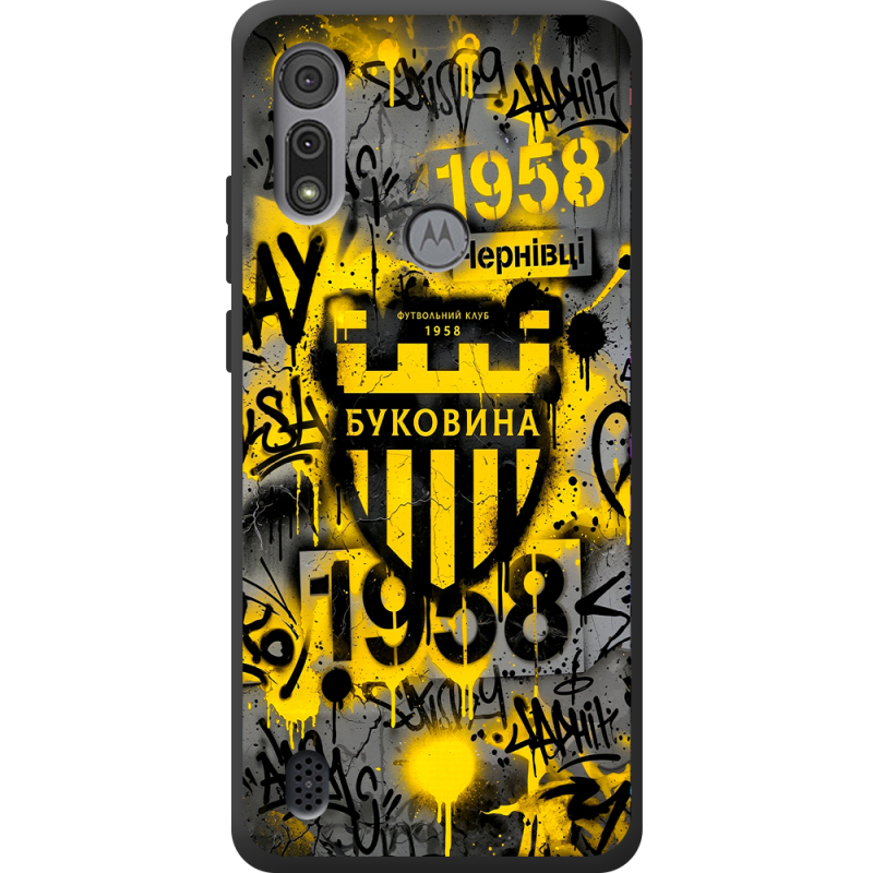 Черный чехол BoxFace Motorola E6S 
