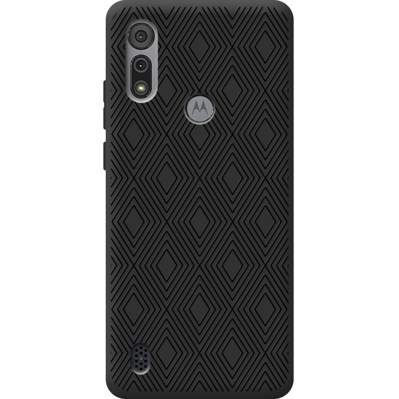 Черный чехол BoxFace Motorola E6S 