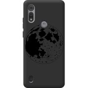 Черный чехол BoxFace Motorola E6S Planet