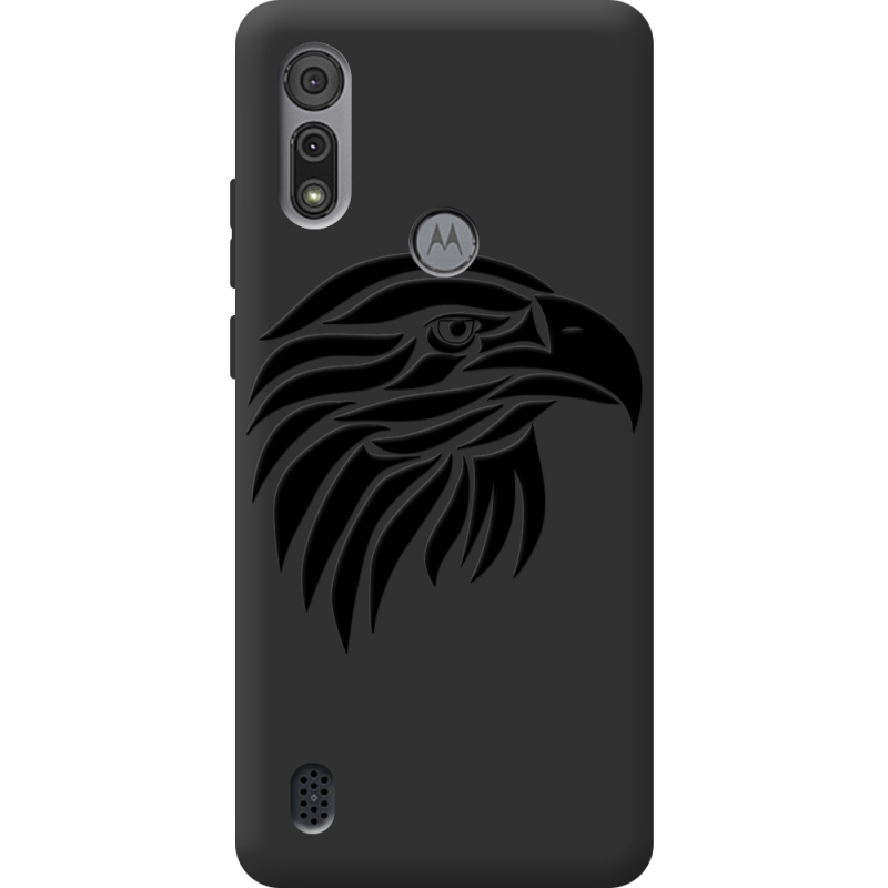 Черный чехол BoxFace Motorola E6S Eagle