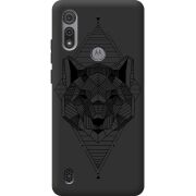 Черный чехол BoxFace Motorola E6S 