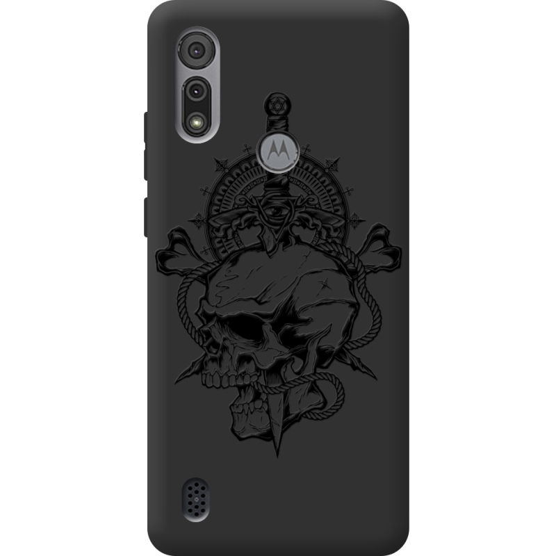 Черный чехол BoxFace Motorola E6S 