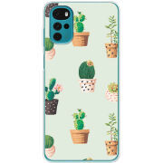 Чехол BoxFace Motorola G22 L-green Cacti