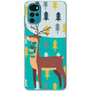 Чехол BoxFace Motorola G22 Foresty Deer