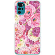 Чехол BoxFace Motorola G22 Pink Peonies