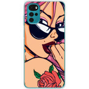 Чехол BoxFace Motorola G22 Pink Girl