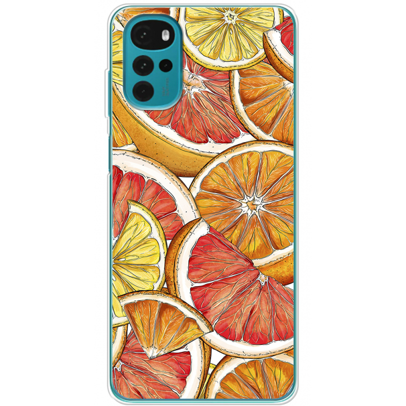 Чехол BoxFace Motorola G22 Citrus Pattern