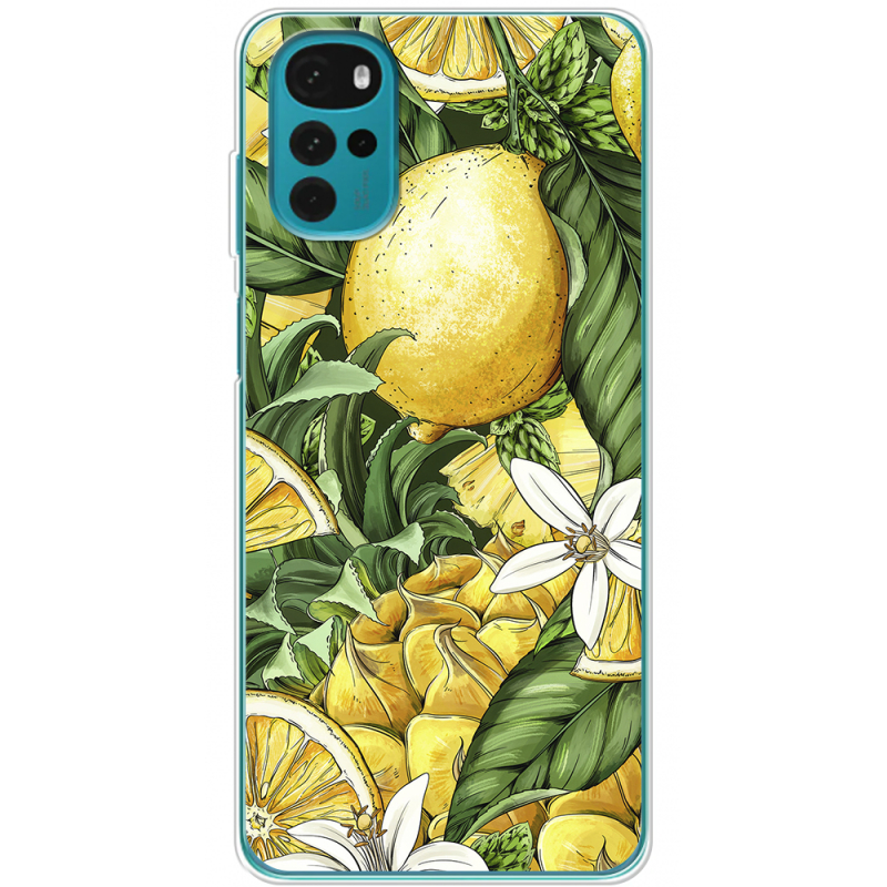 Чехол BoxFace Motorola G22 Lemon Pattern