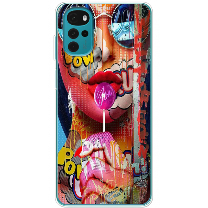 Чехол BoxFace Motorola G22 Colorful Girl