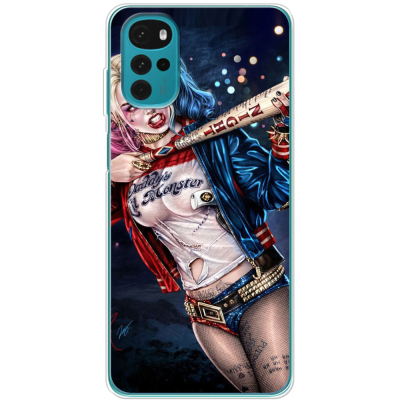 Чехол BoxFace Motorola G22 Harley Quinn