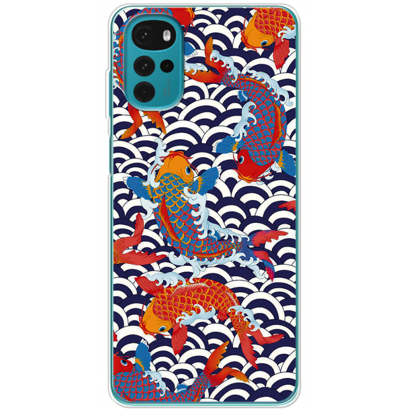 Чехол BoxFace Motorola G22 Koi Fish