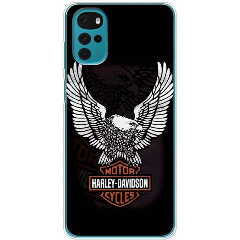 Чехол BoxFace Motorola G22 Harley Davidson and eagle