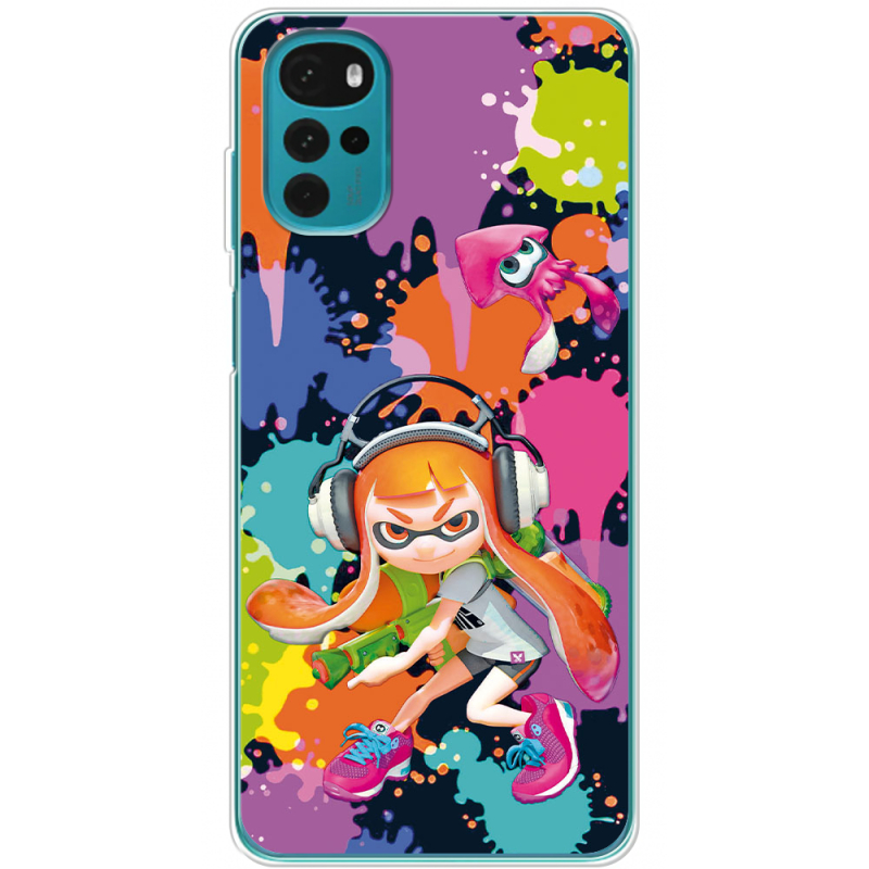 Чехол BoxFace Motorola G22 Splatoon Inklings