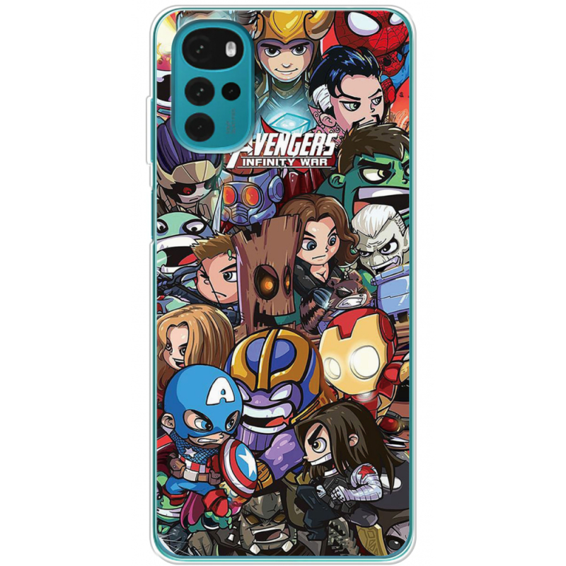 Чехол BoxFace Motorola G22 Avengers Infinity War