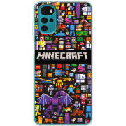 Чехол BoxFace Motorola G22 Minecraft Mobbery