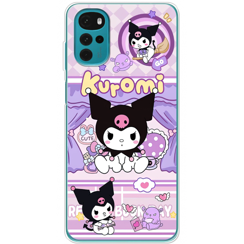 Чехол BoxFace Motorola G22 Милі пустощі Kuromi