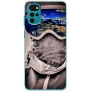 Чехол BoxFace Motorola G22 snowboarder