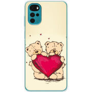 Чехол BoxFace Motorola G22 Teddy Bear Love