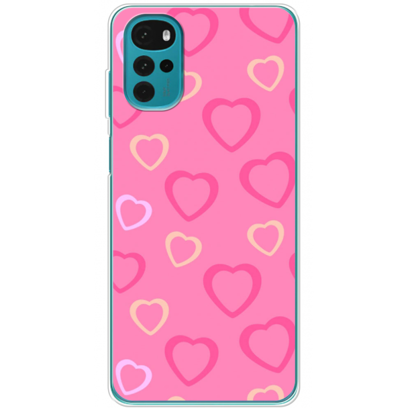 Чехол BoxFace Motorola G22 Sugar Hearts