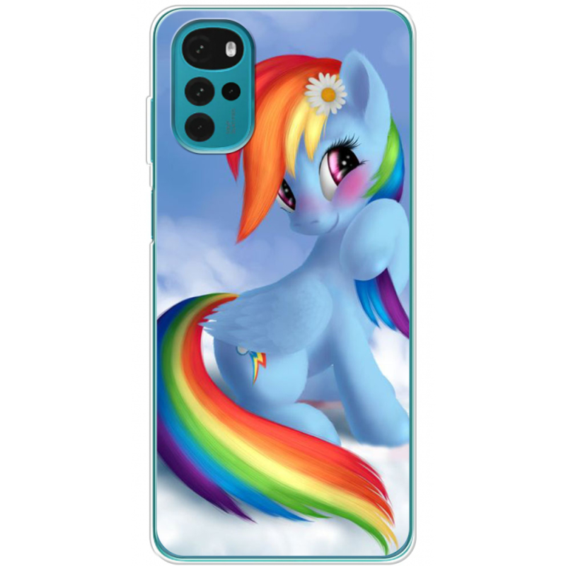 Чехол BoxFace Motorola G22 My Little Pony Rainbow Dash