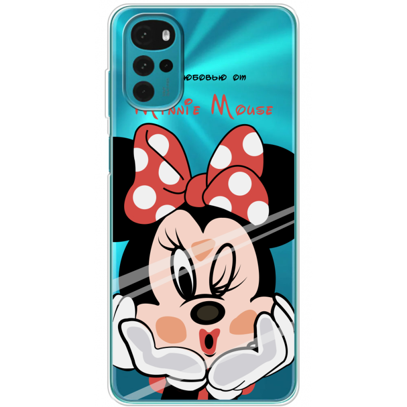 Прозрачный чехол BoxFace Motorola G22 Lady M