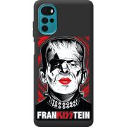 Черный чехол BoxFace Motorola G22 Frankisstein