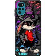 Черный чехол BoxFace Motorola G22 Малий вухань